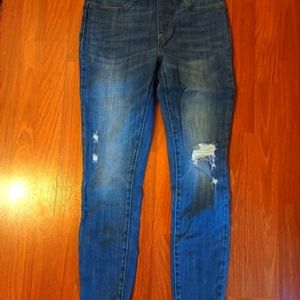Judy Blue pull on stretch skinny jeans size 9/29